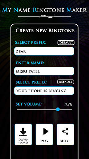 My Name Ringtone - Name Ringtone Maker screenshot 2