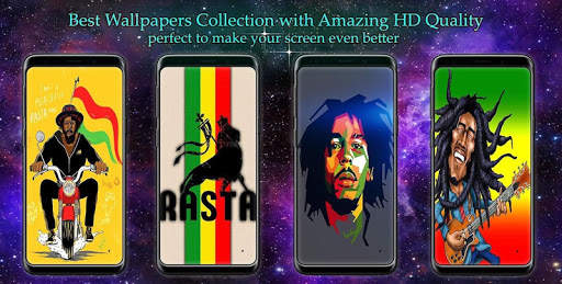 Black Rasta Wallpaper screenshot 1