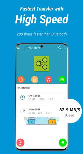 Ultra Share - Ultra Fast & Secure File Sharing screenshot 2