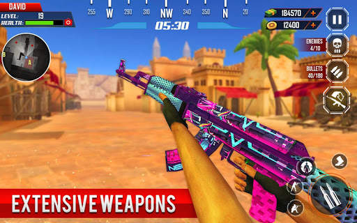 Counter Terrorist Stealth Mission Battleground War screenshot 1