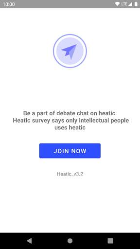 Heatic Debate App 1 تصوير الشاشة