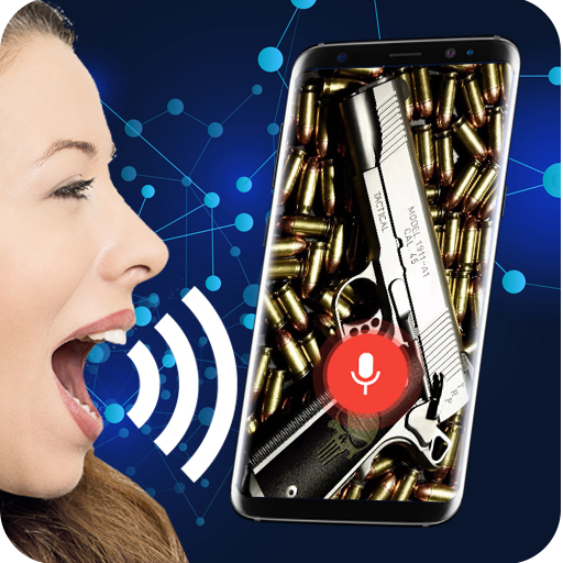 Gun Voice Lock Screen: Voice Screen Lock icon