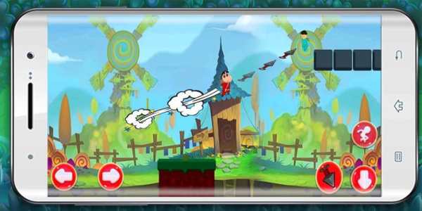 Shin Chan Hero vs Ninja Adventures Games screenshot 3