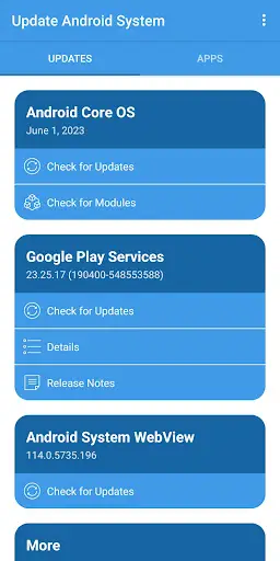 Update Android System screenshot 1