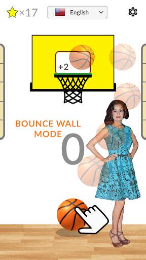 Bola basket swipe bintang sniper | Game Simulator screenshot 6