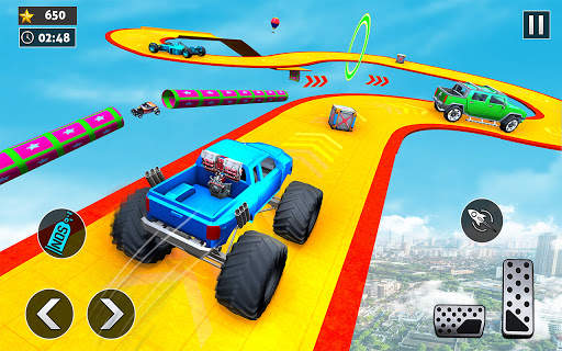 Mega Ramps Car Stunts 2021: New Racing Car Games screenshot 11