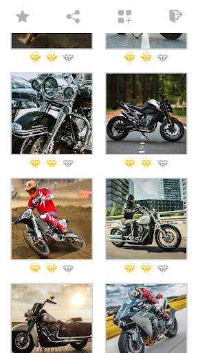 Jigsaw Motorcycle Puzzles: Smart Mosaic Games screenshot 2