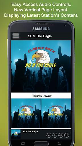96.9 The Eagle KKGL 1 تصوير الشاشة