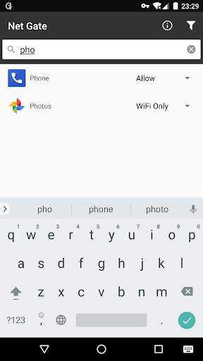 Net Gate - Manage Apps' Network Access screenshot 2