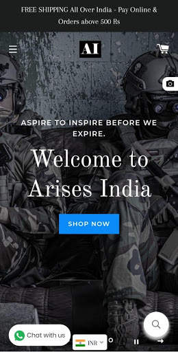 Arises India - Online Shopping Fashion & More screenshot 1