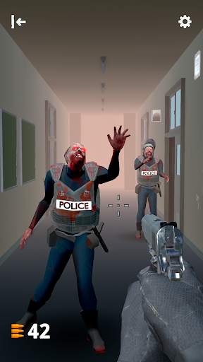 Serangan Mati: Penembak Zombie screenshot 1