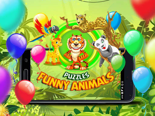Baby puzzles: Funny animals screenshot 1