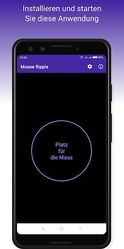 Mouse Ripple: Wecker für optische Computermäuse screenshot 1