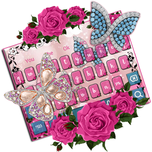 Diamond Butterfly Keyboard icon