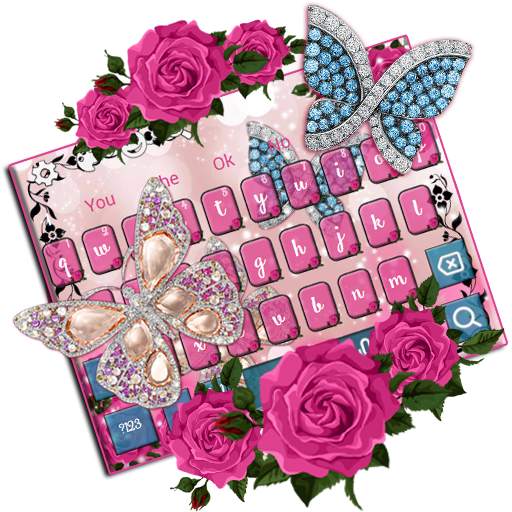 Diamond Butterfly Keyboard 10001003