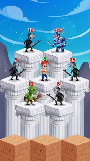Hero Stack Tower Wars screenshot 1