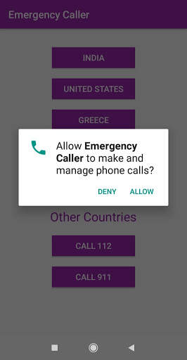 Emergency Call screenshot 8