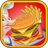 Burger Making Games. Master Chef's Cook logo