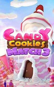 Candy Cookies Match 3 screenshot 1