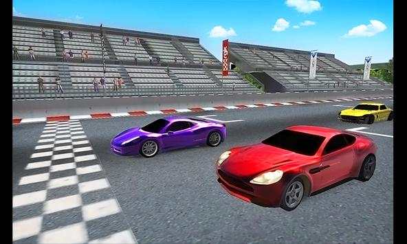 Racing in Car: City 3D screenshot 2