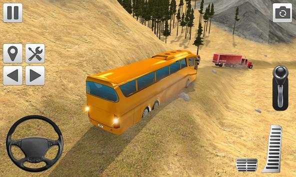Uphill Climb Racing Bus 3D - Bus Driving Sim screenshot 1