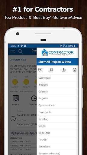 Contractor Foreman (CMS   CRM) screenshot 1