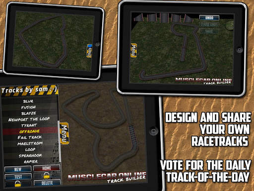 Muscle car: multiplayer racing screenshot 1