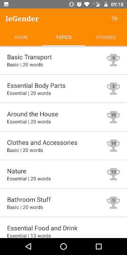 leGender - Learn French Word Genders screenshot 2
