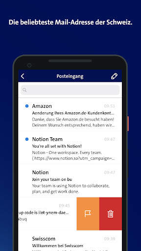 Swisscom blue News & E-Mail screenshot 5