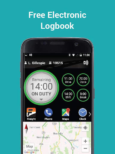 BigRoad Trucking Logbook App screenshot 1