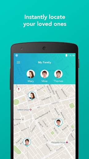 Family Locator, GPS Tracker&Parental Control screenshot 1