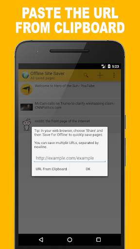 Offline Site Saver screenshot 3