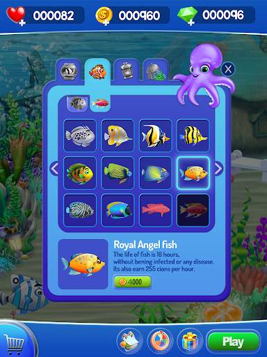 Fish Aquarium Bubble World screenshot 2