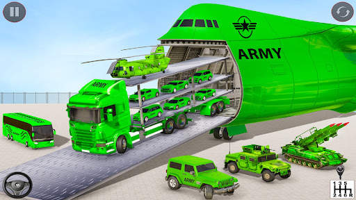 US Army Truck Transport Games screenshot 20