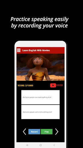 EngTube - Learn English With Movies screenshot 3