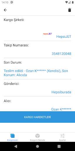 Where is My Parcel screenshot 3