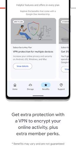 Google One screenshot 4
