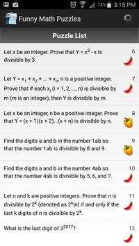 Funny Math Puzzles screenshot 1