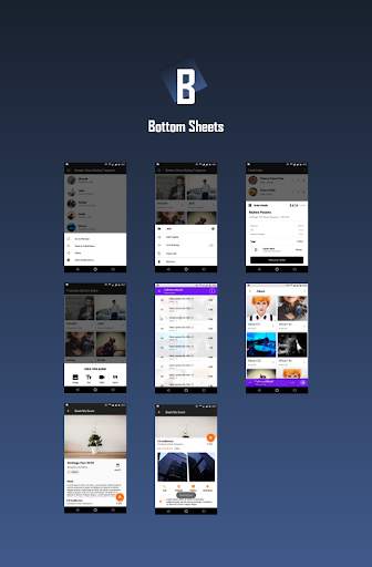 CodeX - Android Material UI Templates screenshot 11