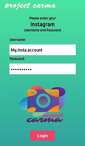 Project Carma - Instagram bot tool completely free screenshot 1