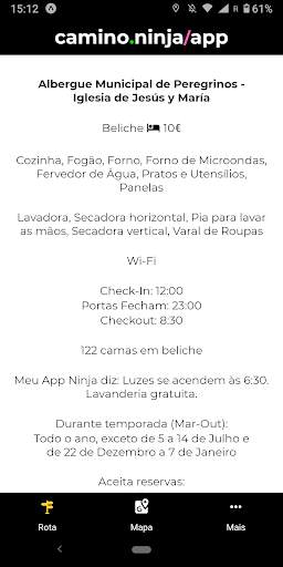 Camino Ninja App screenshot 4