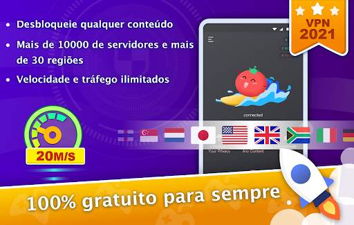 Tomato VPN | VPN Proxy screenshot 1