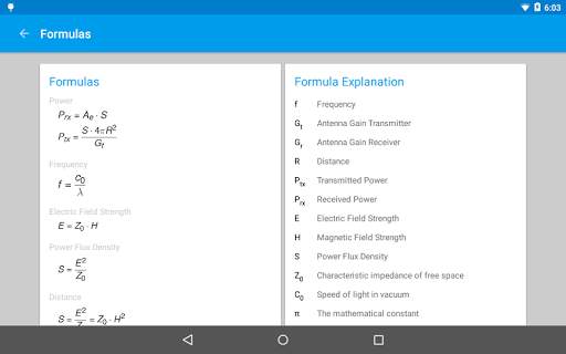 Field Strength & Power Estimator screenshot 5