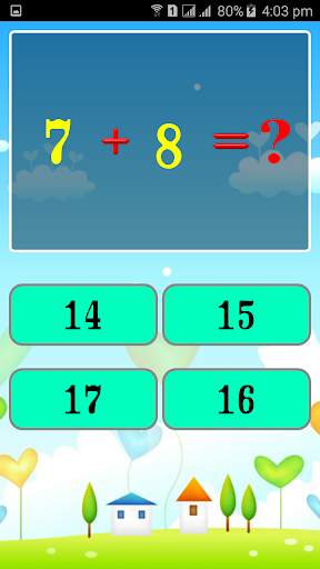 Kids Math Genius 4 تصوير الشاشة