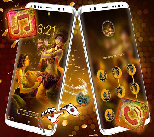 Radha Krishna Launcher Theme screenshot 5