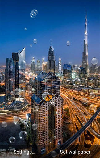 Dubai Live Wallpaper screenshot 1