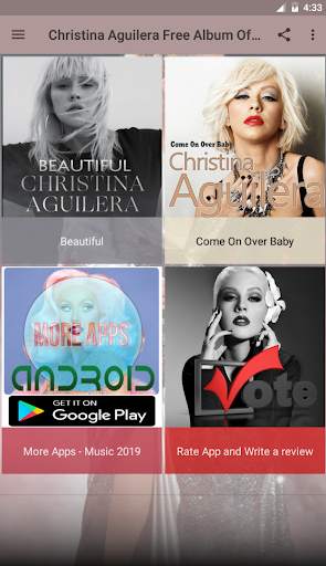 Christina Aguilera Free Album Offline screenshot 4