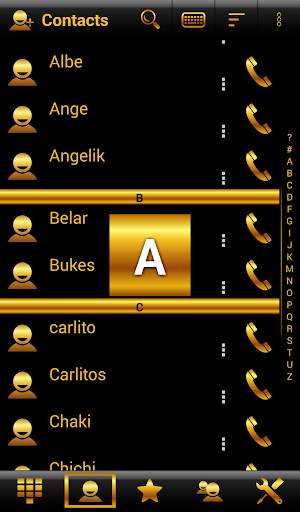 Theme Chess Gold RocketDial screenshot 3