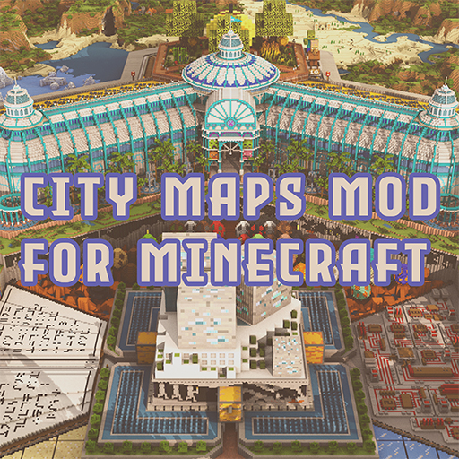 City Maps for Minecraft PE icon
