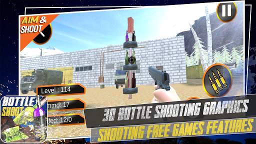 Stylish Bottle Shooting Game screenshot 5